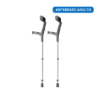 Muletas de Antebrazo para Adultos