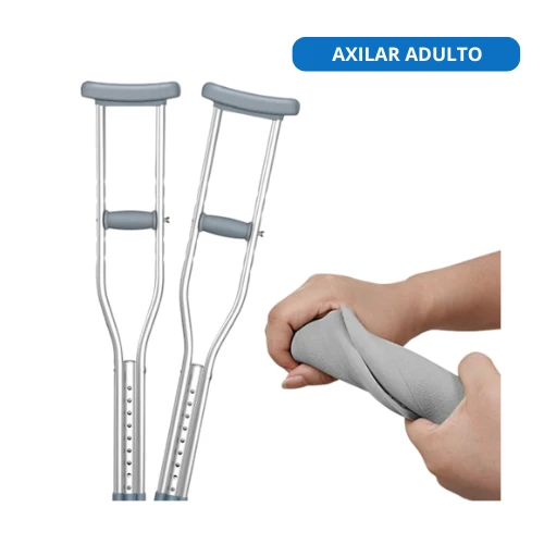 Alquiler de Muletas Axilares para Adultos